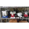 Image 1 : T-FAL DEEP FRYER, NOSTALGIA COUNTERTOP COTTON CANDY MACHINE, KITCHENAID MINI FOOD PROCESSOR & MORE