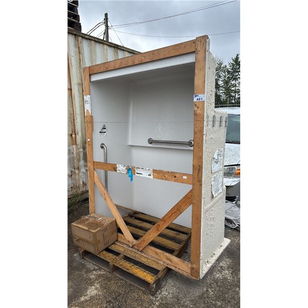 SHOWER INSERT WITH SEAT & HANDLES 6094KD-M12-0