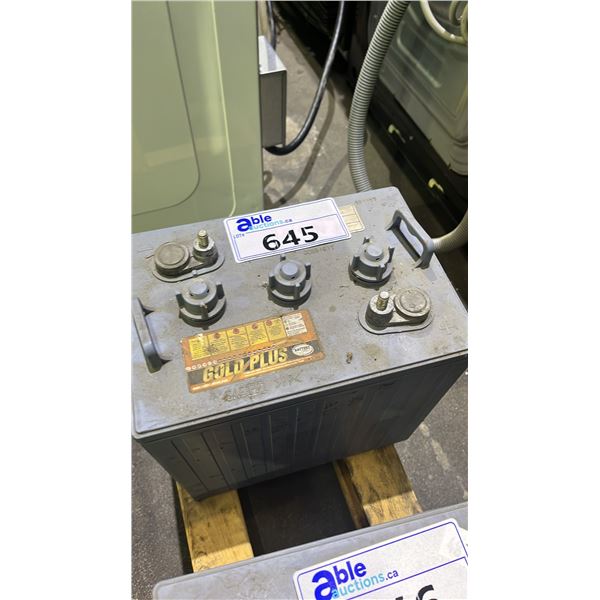 G2200HD 25AH GC BATTERY: FOR GOLF CARTS, FLOOR SCRUBBERS & BURNISHERS OR SCISSOR-LIFTS