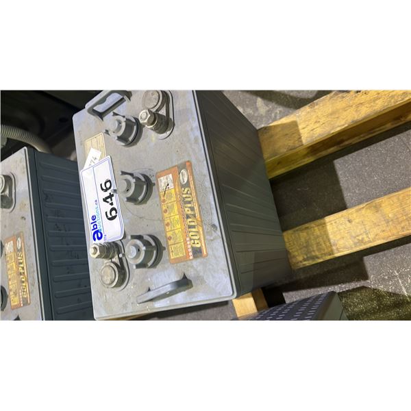 G2200HD 25AH GC BATTERY: FOR GOLF CARTS, FLOOR SCRUBBERS & BURNISHERS OR SCISSOR-LIFTS