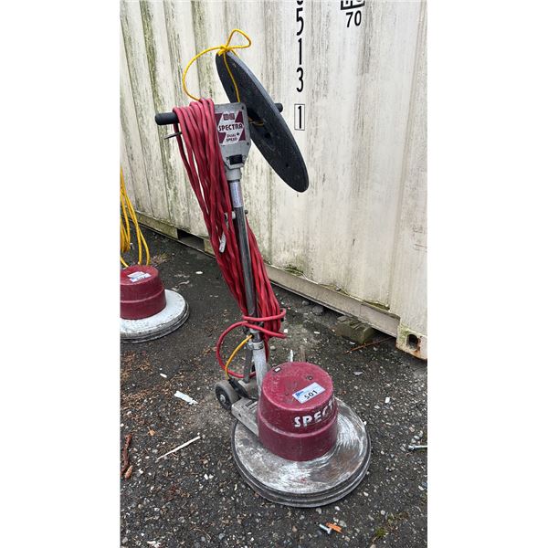 SPECTRA DUAL-SPEED WALK BEHIND FLOOR BURNISHER
