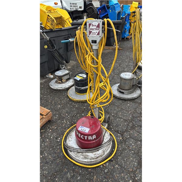SPECTRA DUAL-SPEED WALK BEHIND FLOOR BURNISHER