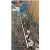 Image 2 : ASSORTED ITEMS INCLUDING; PALLET RACKING UPRIGHT (DAMAGED, BUNDLE OF THREADED RODS (SOME DAMAGED),