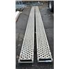 Image 1 : PAIR OF FALCON 20' ALUMINUM SCAFFOLDING PLANKS