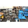 Image 1 : 5 ASSORTED JANITORIAL PUSH CARTS