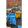 Image 2 : 5 ASSORTED JANITORIAL PUSH CARTS