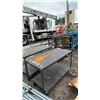 Image 1 : METAL 2-TIER 4-WHEEL PUSH CART