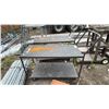 Image 2 : METAL 2-TIER 4-WHEEL PUSH CART