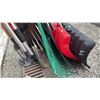 Image 3 : (3) BUNDLES OF ASSORTED SNOW SHOVELS & RAKES