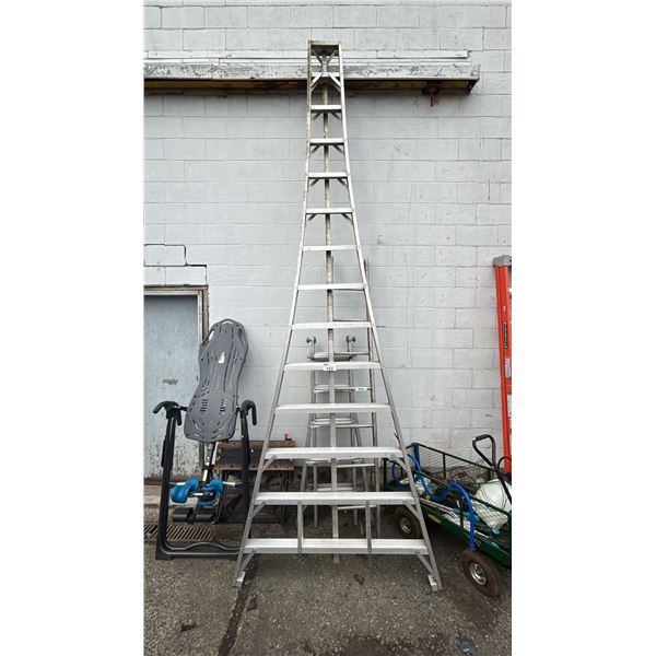 ALLRIGHT ALUMINIUM ORCHARD 14' LANDSCAPING LADDER