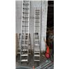 Image 2 : 23' ALUMINUM EXTENSION LADDER
