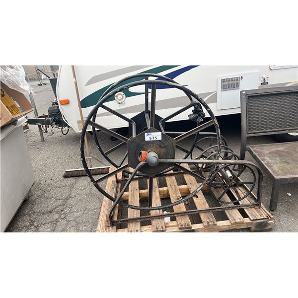 LARGE METAL HEAVY DUTY COMMERCIAL STORAGE REEL