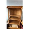 Image 3 : VINTAGE WOOD CORNER HUTCH