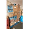 Image 1 : PALLET OF ASSTD. HOME ITEM: HAIR DYE, COMPUTER POWER SUPPLY, FIGURINES & MORE *MUST TAKE ALL*