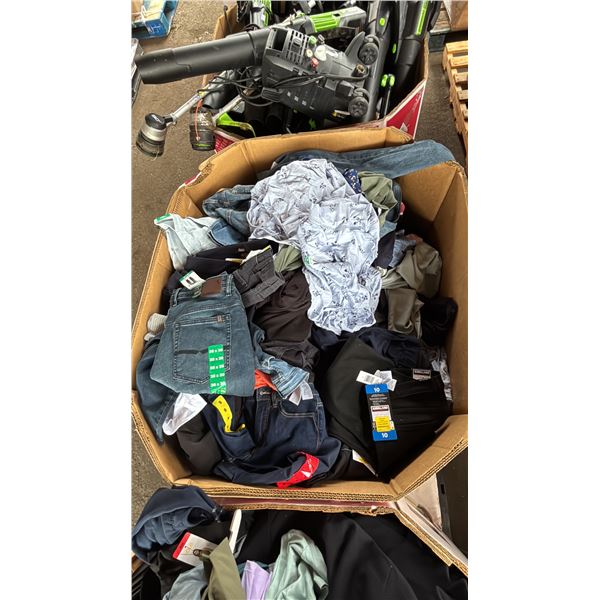 PALLET OF ASSORTED CLOTHING *MUST TAKE ALL*