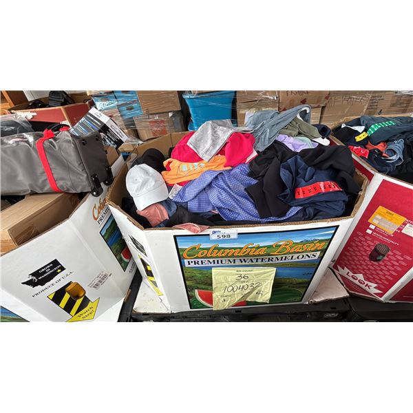 PALLET OF ASSORTED CLOTHING *MUST TAKE ALL*