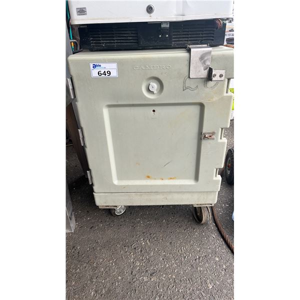 CAMBRO COMMERCIAL INSULATED FRONT LOADING FOOD PAN CARRIER