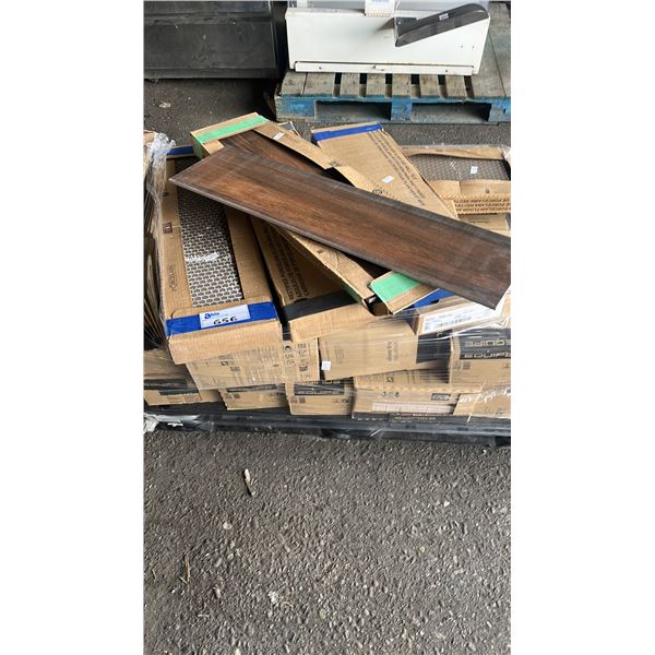 PALLET OF RECTIFIED PORCELAIN FLOOR & WALL TILE *MUST TAKE ALL*