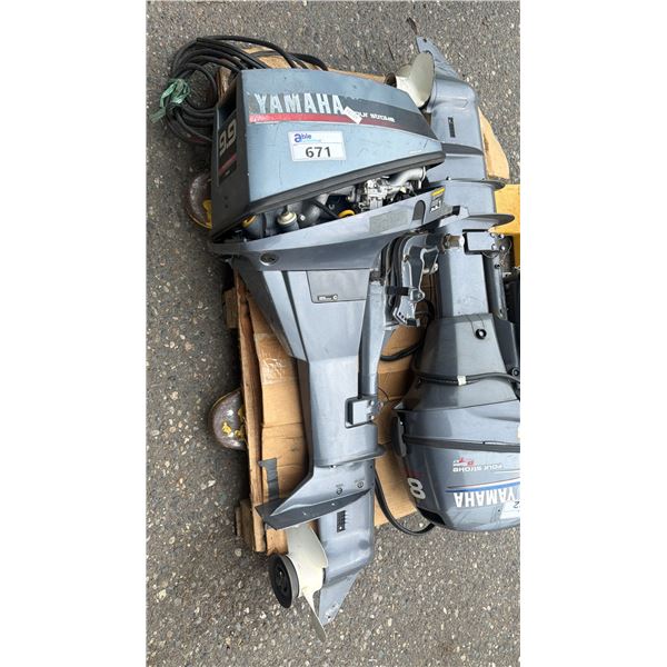 YAMAHA FOUR STROKE GAS OUTBOARD MOTOR