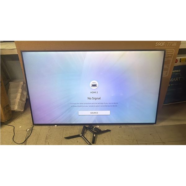 SAMSUNG 75" 7-SERIES 4K ULTRA HD SMART LED TV MODEL UN75RU7100F WITH REMOTE