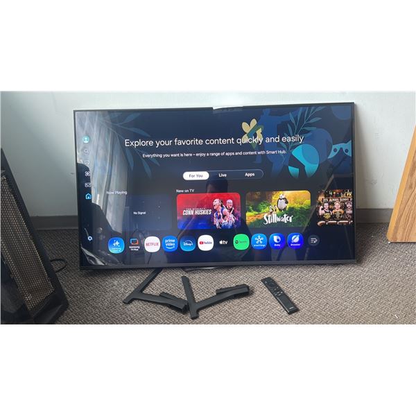 SAMSUNG 43" Q75 SERIES 4K QLED SMART TV WITH REMOTE