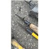 Image 2 : (4) LONG YELLOW UTILITY OR ELECTRICAL POLES