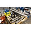Image 1 : PALLET OF COMMERCIAL IRRIGATION PIPES, DIVERTERS & FLANGES