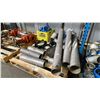 Image 3 : PALLET OF COMMERCIAL IRRIGATION PIPES, DIVERTERS & FLANGES