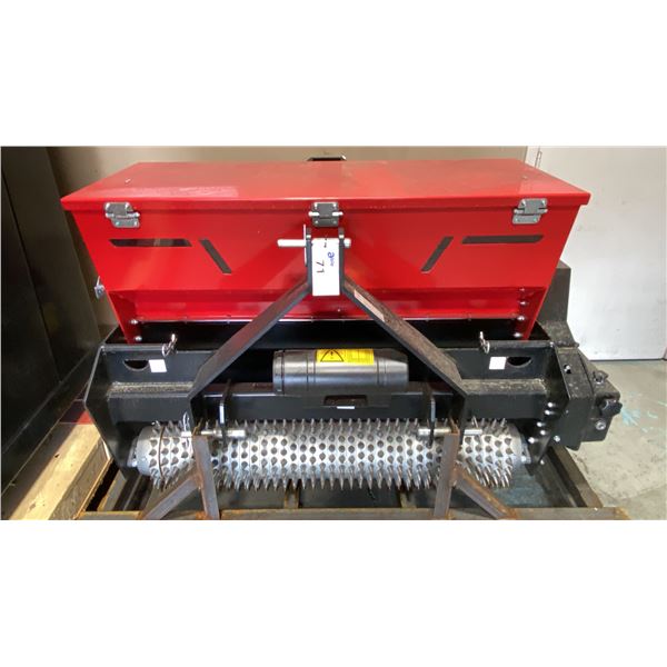 REDEXIM SPEEDSEED 1100 RED PINTAL DRIVEN PRECISION SEEDER TRACTOR ATTACHMENT