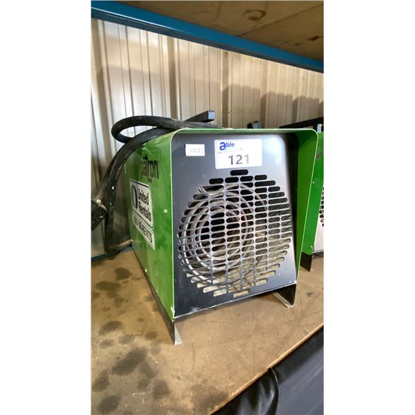PATRON E9 GREEN 240V INDUSTRIAL / COMMERCIAL ELECTRIC PORTABLE AIR HEATER