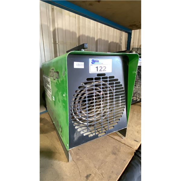 PATRON E9 GREEN 240V INDUSTRIAL / COMMERCIAL ELECTRIC PORTABLE AIR HEATER
