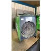 Image 1 : PATRON E9 GREEN 240V INDUSTRIAL / COMMERCIAL ELECTRIC PORTABLE AIR HEATER