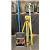 Image 1 : SELF LEVELING INDUSTRIAL ROTARY LASER SET IN HARD TRANSPORT CASE WITH TRIPOD & SURVEYORS RULER