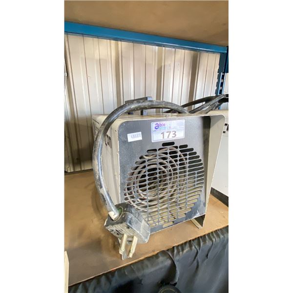 PATRON E9 WHITE 240V INDUSTRIAL / COMMERCIAL ELECTRIC PORTABLE AIR HEATER