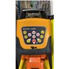 Image 3 : SELF LEVELING INDUSTRIAL ROTARY LASER SET IN HARD TRANSPORT CASE WITH TRIPOD & SURVEYORS RULER