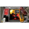 Image 4 : SELF LEVELING INDUSTRIAL ROTARY LASER SET IN HARD TRANSPORT CASE WITH TRIPOD & SURVEYORS RULER