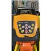 Image 3 : SELF LEVELING INDUSTRIAL ROTARY LASER SET IN HARD TRANSPORT CASE WITH TRIPOD & SURVEYORS RULER