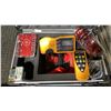 Image 4 : SELF LEVELING INDUSTRIAL ROTARY LASER SET IN HARD TRANSPORT CASE WITH TRIPOD & SURVEYORS RULER