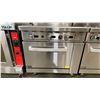 Image 3 : EFI 36" STAINLESS STEEL NATURAL GAS COMMERCIAL GRIDDLE TOP OVEN WITH BACKSPLASH SHELF