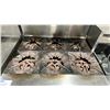 Image 2 : EFI 6 BURNER STAINLESS STEEL NATURAL GAS COMMERCIAL OVEN WITH BACKSPLASH SHELF