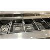 Image 2 : VOLLRATH SERVEWELL 5 STATION STAINLESS STEEL ELECTRIC COMMERCIAL STEAM TABLE WITH SNEEZE GUARD