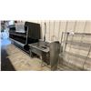 Image 1 : 2 PCS STAINLESS STEEL COMMERCIAL DISH STATION INCLUDING 48"W X 30"D 2 BAY WASH SINK WITH ENCORE