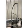 Image 4 : 2 PCS STAINLESS STEEL COMMERCIAL DISH STATION INCLUDING 48"W X 30"D 2 BAY WASH SINK WITH ENCORE