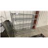 Image 1 : NEXEL CHROME 4 TIER 72"W X 24"D X 63"H COMMERCIAL METRO STYLE ADJUSTABLE RACKING SYSTEM