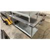 Image 1 : EFI T6030 STAINLESS STEEL 2 TIER 60"W X 30"D COMMERCIAL PREPARATION TABLE