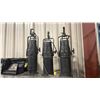 Image 1 : 3 COLORTRAN ADJUSTABLE PROFESSIONAL STAGE LIGHTS WITH C-CLAMPS