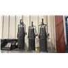 Image 1 : 3 COLORTRAN ADJUSTABLE PROFESSIONAL STAGE LIGHTS WITH C-CLAMPS