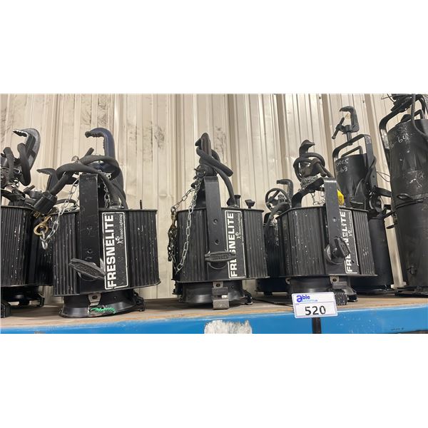5 STRAND LIGHTING PROFESSIONAL STAGE FLOOD LIGHTS WITH C-CLAMPS