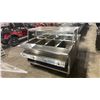 Image 1 : DUKE THURMADUKE 4 STATION STAINLESS STEEL ELECTRIC COMMERCIAL STEAM TABLE WITH SNEEZE GUARD
