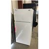 Image 1 : MOFFAT MTS17DBEJRWW WHITE SINGLE DOOR TOP FREEZER ELECTRIC REFIGERATOR